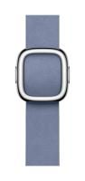 Apple Watch Band - Modernes Lederarmband - 41 mm - Lavendelblau - Medium