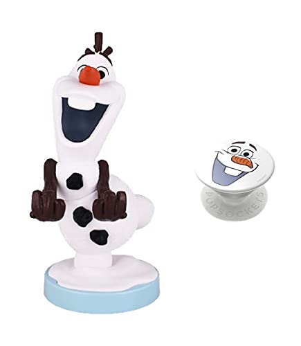 Cable Guy & Pop Socket Olaf Limited Edition