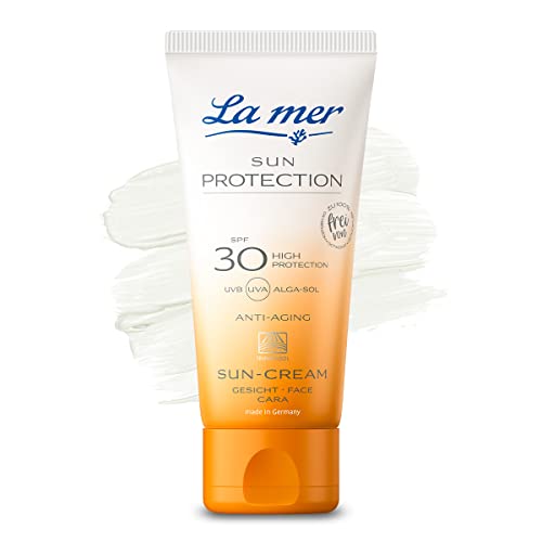 La mer Sun Protection Sun Cream LSF 30 - Sonnenschutz für das Gesicht mit Anti Aging Effekt - Feuchtigkeitsspendende Sonnencreme - Für alle Hauttypen - 50 ml