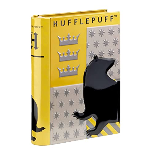 Harry Potter Damen Offizielles Hufflepuff House Blech-Geschenk-Set, Gelb, Einheitsgröße