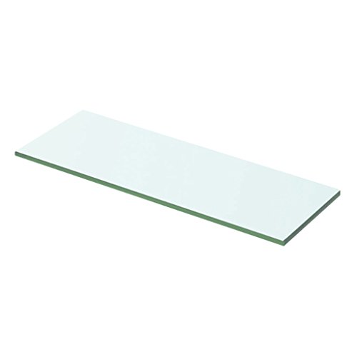 Tidyard Regalboden Glas Transparent 50x12cm Glasboden Einlegeboden Glasablage Glasregal Ersatzteile