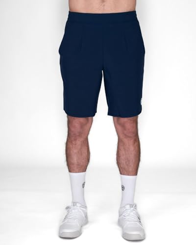 BIDI BADU Herren Crew 9Inch Shorts - Dark Blue, Größe:XS