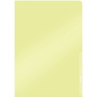 LEITZ Sichthülle Premium, A4, PVC, gelb, 0,15 mm