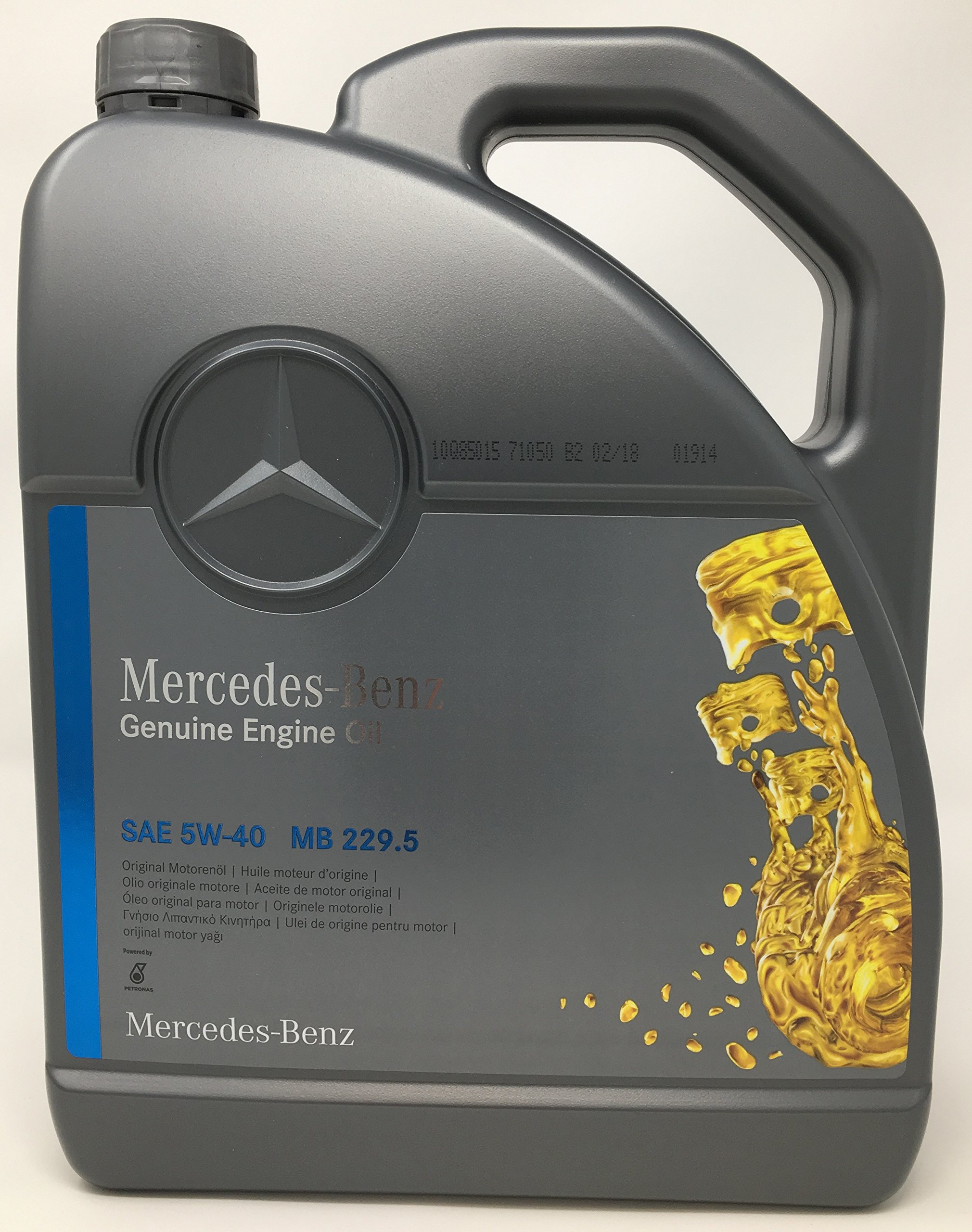 Motorenöl Mercedes Benz 229.5, 5W-40, 5 Liter