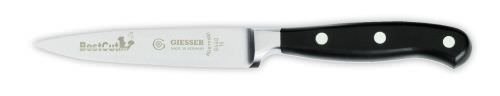 Giesser Messer BestCut X55 Officemesser schwarz 10 cm Klingenlänge - Profimesser Gemüsemesser Obstmesser Herstellernr. 8640 10