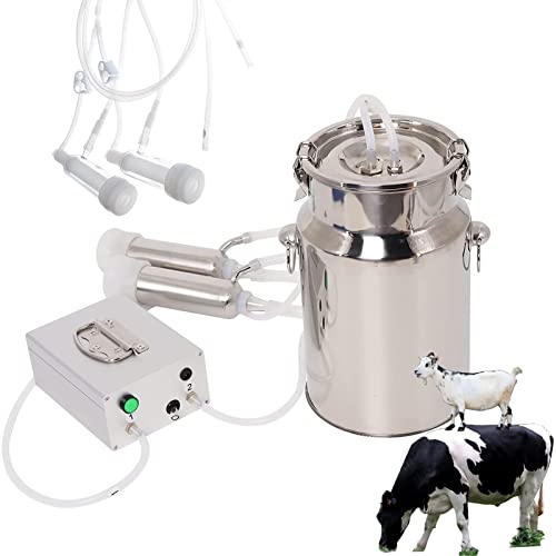 Elektrische Ziege Melkmaschine,Ziege Automatische Melkausrüstung Tragbares Kit,Ziege Milchpumpe (Color : Sheep-5L)