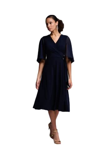 Joseph Ribkoff Dress 231757 | 42 | Navy Blue