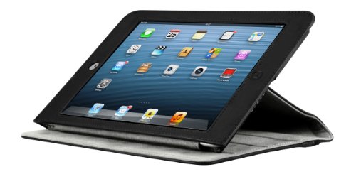 Tech21 D3O Impact Folio Schutzhülle aus Leder für iPad Mini, Schwarz