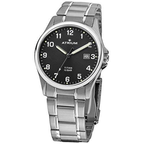 ATRIUM Herrenuhr silber/grau/schwarz A23-31