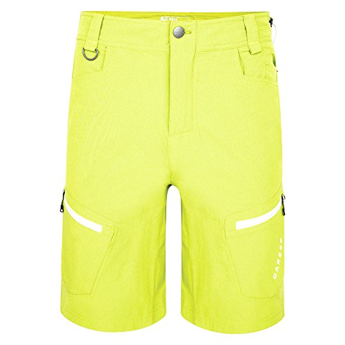 Dare 2b Herren Tuned In Shorts, Neongrün (Lime Punch), 33-Inch