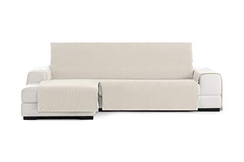 Eysa Loira Protect wasserdichte und atmungsaktive Sofa überwurf, 65% Polyester 35% Baumwolle, Ecru, 290 cm
