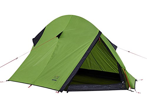 Grand Canyon Cardova 1 - leichtes 1 - 2 Personen Zelt für Trekking, Camping, Outdoor, Festival mit kleinem Packmaß, einfacher Aufbau, Wasserdicht, grün, 302006