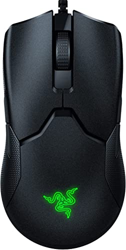 Razer Viper - Light Esports Gaming Mouse (Leichte beidhändige Gamer Maus mit 69g Gewicht, Speedflex-Kabel, optischer 5G Sensor, integrierter DPI-Speicher und RGB Chroma Beleuchtung)