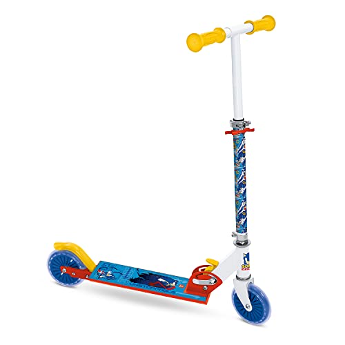 Mondo Toys - Aluminiumroller für Jungen / Mädchen Sonic - Verstellbarer Lenker - 2 Räder - 28708