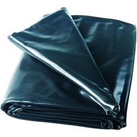Heissner Teichfolie PVC schwarz, Stärke 1,00 mm | 6-48 m² (4x6m)