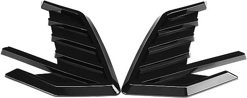 Auto Front Stoßstange Lip Diffusor Splitter Flossen Körper Kit Spoiler Diffusor Auto Tuning für A-UDI A3 A4 A5 A6 A7 A7 A8 Q3 Q5 Q7 RS3 RS4 RS5 RS6 RS7 S3 S4 S5 S6 TT,B-Glossy Black