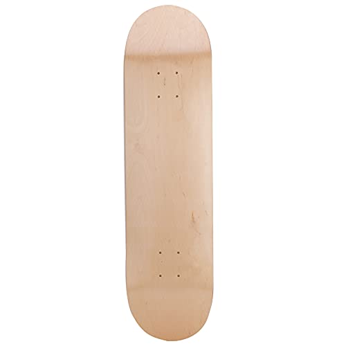 T best Skateboard Deck, Blank Double-Warped Skateboard Deck Konkaves Board Zubehör für Skate Scooter