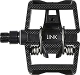 Time Unisex's Link Hybrid Pedal, Schwarz, One Size