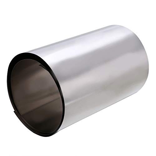 Jonoisax Titanfoliefolie TA2 Ti Dünne Platte Für Metallverarbeitung, 200X300mm,Thickness 0.2mm