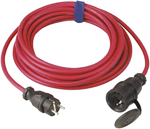 SIROX® Verlängerung H07RN-F 3 G 1,5 mm² mit Deckel am Band Leitungsfarbe rot, Länge 25 m