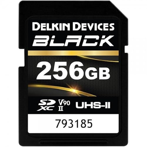 DELKIN SD 256GB Black UHS-II V90