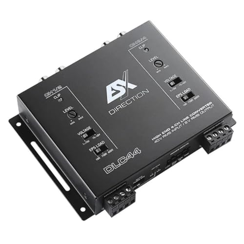 ESX DLC44 4-Kanal High/Low Level Konverter Adapter mit EPS PRO