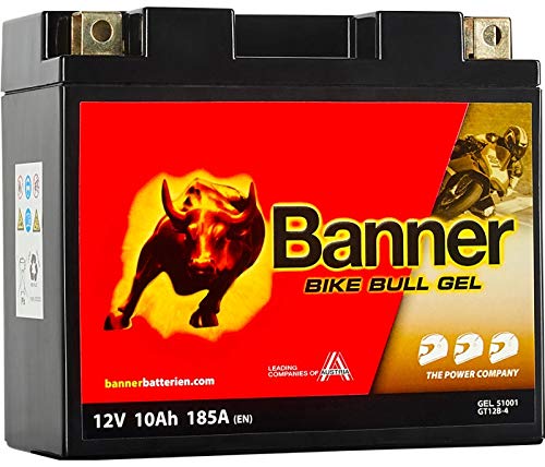 Banner 510 01 Gel Akku Moto Bike Bull