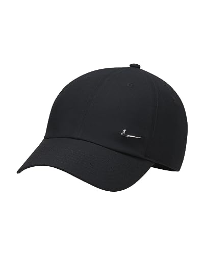 Nike Df Club Baseballkappe Black/Metallic Silver L