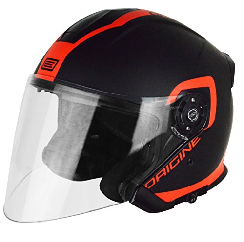 Herkunft Helmets 201586020100506 Helm Jet Palio Flow 2.0, schwarz/orange, XL