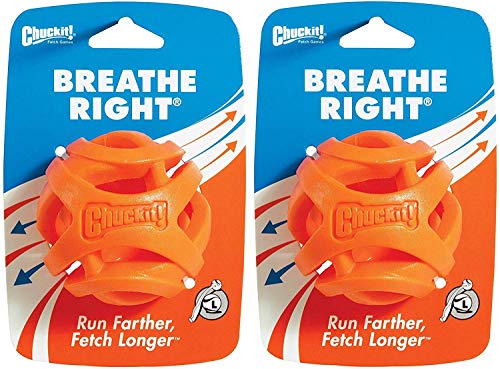 Chuckit! (2 Pack) Breathe Right Fetch Ball (groß)
