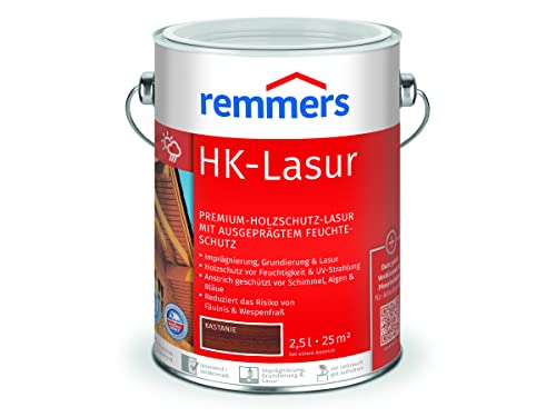 Remmers HK-Lasur Holzschutzlasur 2,5L Kastanie