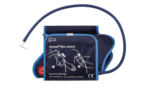 Veroval Secure fit-Manschette für Veroval duo control Oberarm-Blutdruckmessgerät, Größe Large, blau