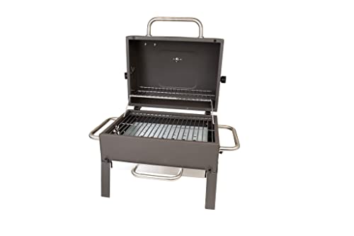 ACTIVA Angular ToGo Holzkohlegrill Grill Barbecue Edelstahl Holzkohle Grill Edelstahlgrill Holzkohle Edelstahl Grill Griller Kohle Grill Kleiner Grill Barbecue Grill