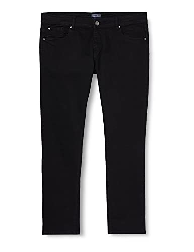 Enzo Herren Ez325 Blk Skinny Jeans, Schwarz, Bundweite: 91 cm, beinlänge: 76 cm (36 W / 30 L)