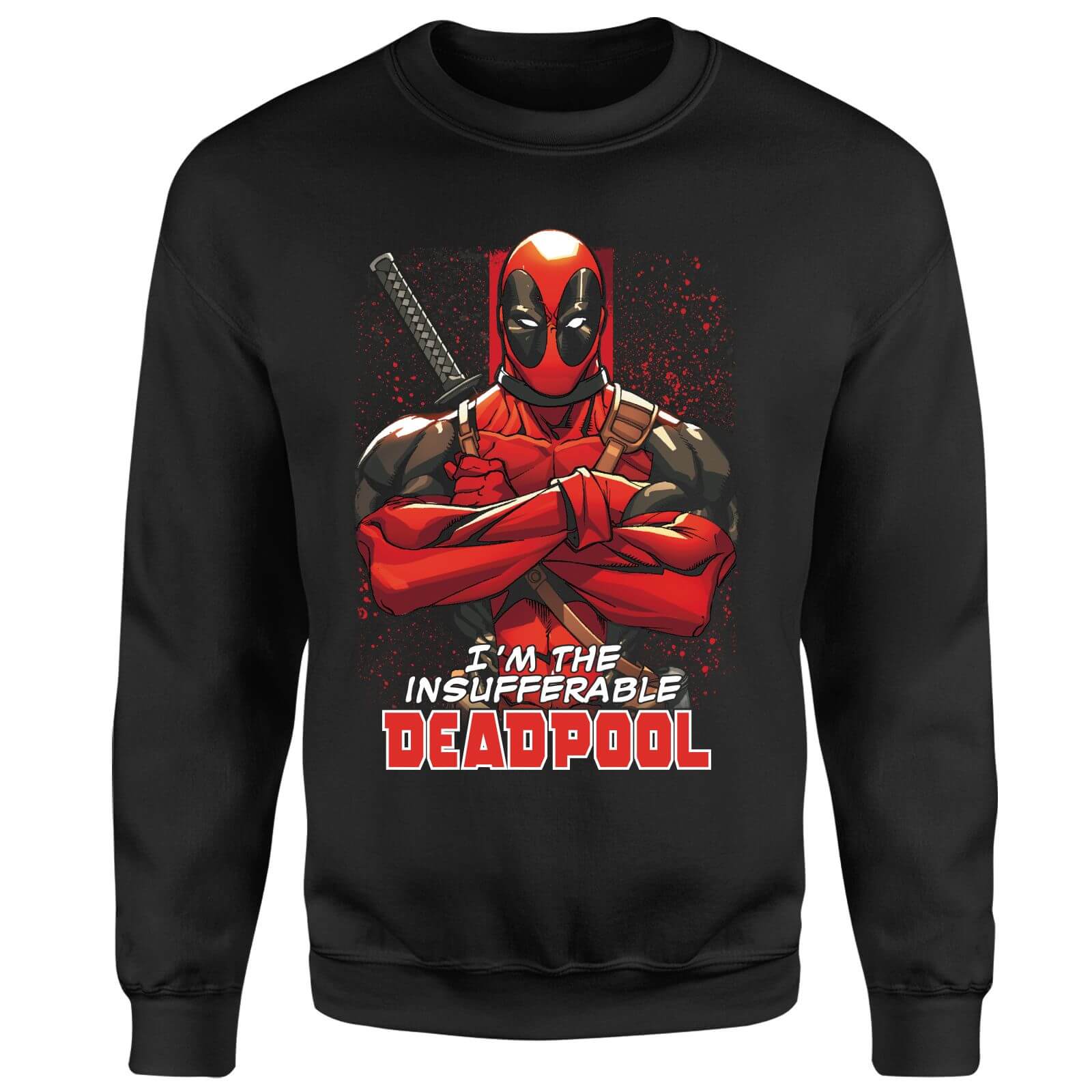 Marvel Deadpool Crossed Arms Sweatshirt - Schwarz - XXL 4