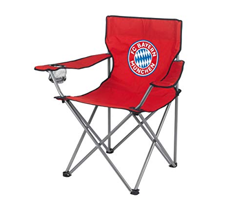 FCB Bayern München Campingstuhl Stuhl (one Size, rot)