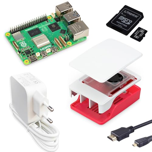 Raspberry Pi5 / 4GB Desktop-Starter-Kit (32 GB) weiß