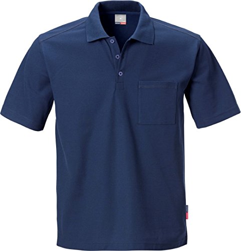 FRISTADS KANSAS Match Poloshirt XL, dunkelblau