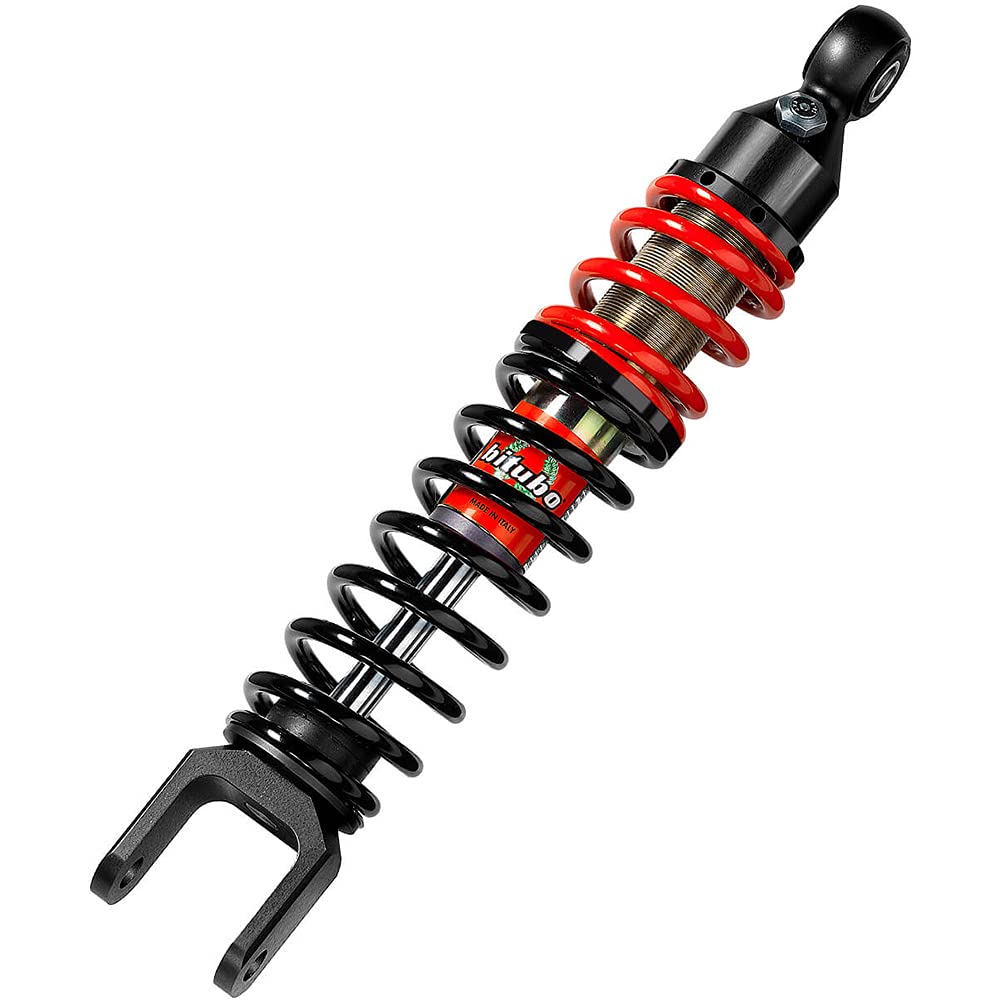 StoàŸdämpfer BITUBO Gas Scooter Feder rot/schwarz sc081yxb01 ga StoàŸdämpfer für Motorrad Motor robust langlebig