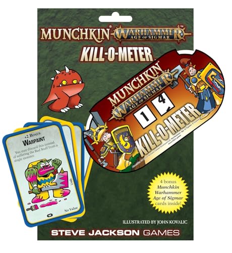 Steve Jackson Games 5557 - Munchkin Warhammer Age of Sigmar Kill-O-Meter