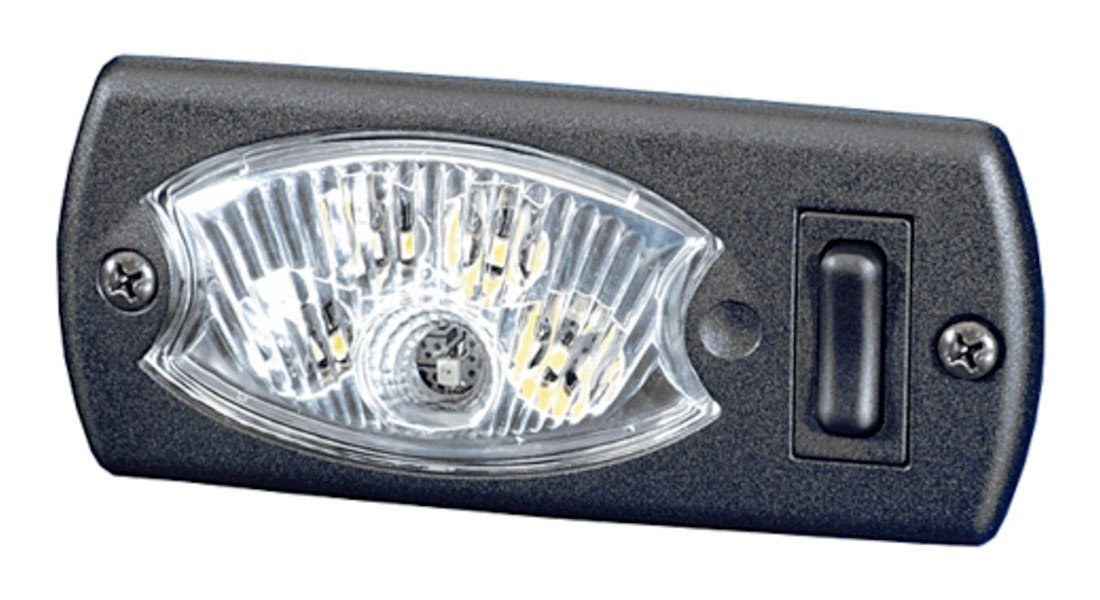 HELLA - Innenraumleuchte - Mini OvalLED VESTA5 - LED - 24V - 1.2W - LED - Einbau - Lichtscheibenfarbe: glasklar - Innenraum - Menge: 1 - 2JA 343 570-041
