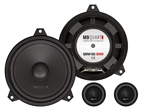 MB Quart QM165 - 16,5cm Lautsprecher-Komponentensystem - Kompatibel mit BMW E46