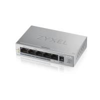ZyXEL GS1005HP-EU0101F Netzwerk Switch 5 Port 2.000 MBit/s PoE-Funktion