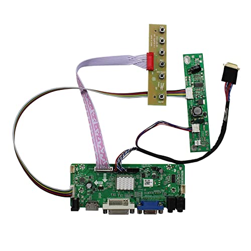 LCD-Controller-Platine HDM I DVI VGA Audio Port 30 Pins Lvds Treiber Board für 13,3 Zoll 1280 x 800 Monitor Panel