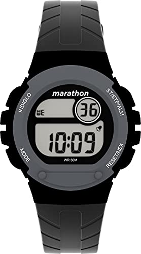 Timex Damen Digital Uhr mit Harz Armband TW5M32500