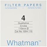 Filterpapier Whatman qualitative Filter Standard Grad 4, 100 Stück
