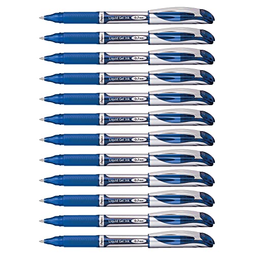 Pentel EnerGel Xm Gel-Roller (Schreibfarbe blau) 12 Stück