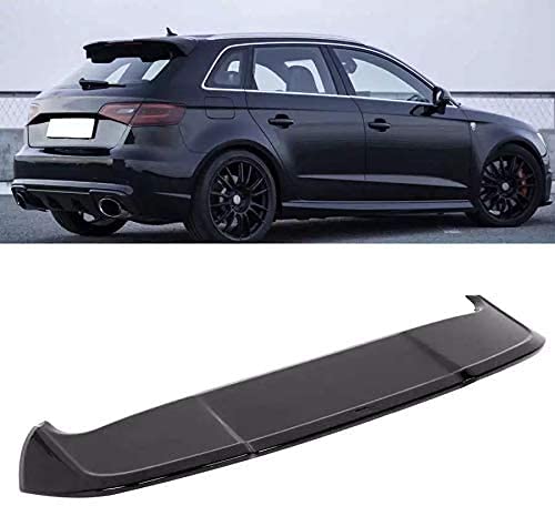 Auto ABS Kunststoff Heckspoiler Für Audi A3 8V Sportback 5-Door 2013-2020 for RS3 Style, Auto Tail Heckflügel Modifikation Styling Zubehör