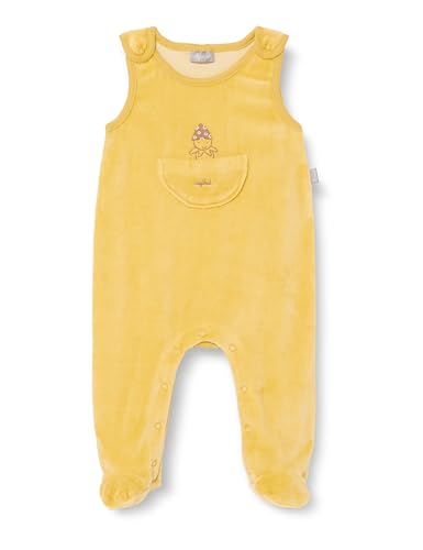 sigikid Unisex Nicki Strampler Classic Baby für Jungen und Mädchen, gelb, 62