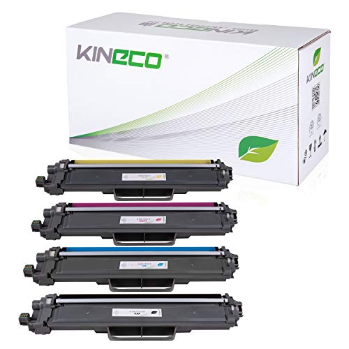 Kineco 4 Toner kompatibel für Brother TN-243 MIT CHIP MFC-L3710CW MFC-L3730CDN MFC-L3750CDW MFC-L3770CDW HL-L3210CW HL-L3230CDW HL-L3270CDW DCP-L3510CDW DCP-L3550CDW